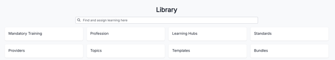 Image of Ausmed Library landing page